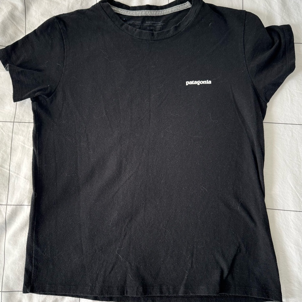 Patagonia Black Crewneck Tee